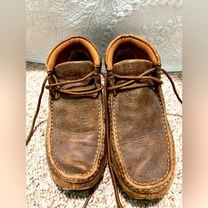 Twisted X ankle loafers